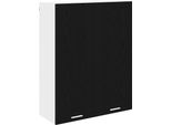 Syfax™ Armadio Pensile Rovere Nero 80 X 31 X 100 Cm Legno Multistrato