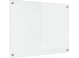 Vidaxl Alzatina Per Cucina Trasparente 80 X 60 Cm Vetro Temperato