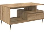 Syfax™ Tavolino Da Salotto Rovere Artigianale 90 X 49 X 45 Cm