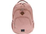 Travelite Zaino Per Il Tempo Libero Zaino Con Scomparto Per Laptop Basic Melange Backpack 22L Uni Rose Rosa Antico