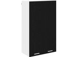 Syfax™ Armadio Pensile Rovere Nero 60 X 31 X 100 Cm Legno Multistrato