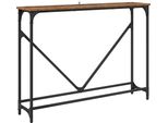 Vidaxl Tavolo Consolle In Legno Recuperato 102 X 22,5 X 75 Cm Materiale A Base Di Legno