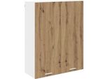 Syfax™ Armadio Pensile Con Porta Rovere Artigianale 80 X 31 X 100 Cm