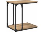 Vidaxl Tavolino Artisan In Rovere 50 X 35 X 52 Cm Materiale A Base Di Legno