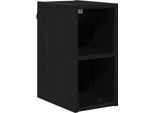 Syfax™ Armadio Pensile Rovere Nero 20 X 29,5 X 40 Cm Legno Multistrato