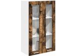 Syfax™ Armadio Pensile Rovere Fumé 60 X 31 X 100 Cm Legno Multistrato