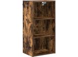 Syfax™ Armadio Pensile Rovere Fumé 40 X 29,5 X 80 Cm Legno Multistrato