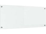 Vidaxl Alzatina Da Cucina Trasparente 100 X 40 Cm Vetro Temperato