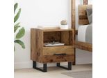 Maison Exclusive - Comodino In Legno Antico 40 X 35 X 47,5 Cm Materiale Ligneo