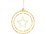 Decorazione Magichome Natale, Stella, Plastica, 80Xled Bianco Caldo, 32.5X36 Cm, 3Xaa