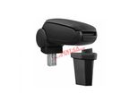 Bracciolo Centrale Bracciolo Clappable Tessuto Nero Per Hyundai I20 Mk2 (Gb/Ib) 2014-2020