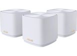 Asus Wl-Router Zenwifi XD4 Plus AX1800 3-Pack Bianco
