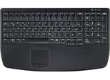 Active Key AK-7410-G - Dimensioni Complete (100%) - Cablato - Usb - Qwertz - Nero