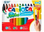 Pennarello Carioca Jumbo 12 Unità Taglia Unica