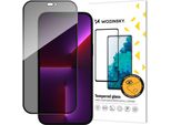 Vetro Privacy Con Filtro Anti Spionaggio Per Iphone 15 Pro Max Wozinsky Privacy Glass - Nero