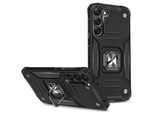 Wozinsky Anello Armatura Custodia Samsung Galaxy S23+ Custodia Blindata Anello Supporto Magnetico Nero