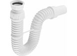 Accessori Bruckner - Sifone Per Lavabo Flexy 1 1/4, Scarico 40 Mm, Bianco 151.123.0