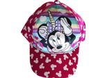 Cappellino Base Disney Minnie Mouse, Per Bambine Con Minnie Come Unicorno, Rosa Lucido, Taglia 54