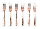 Sambonet Velvet Edelstahl/Pvd Kupfer Set 6 Kuchengabeln S0196-S00018-S1578 52712CA5