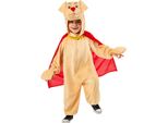 Dc League Of Super-Pets - Costume '' Krypto'' - Bambini BN5287 (104) (Beige/Rosso)