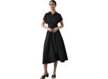 Principles - Abito Midi Legato Sul Davanti Per Donna DH6407 (46 It) (Nero)