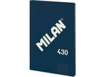 Quaderno Incollato A4/48K A Quadretti 1918 Blu Milano