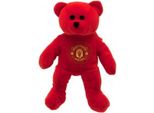 Manchester United Fc - Orso Con Stemma Ufficiale BS1570 (Taglia Unica) (Rosso)
