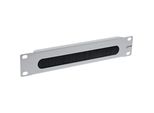 Inline® 10" Piastra Passacavi Con Spazzola, 1U, Ral 7035 Grigio"