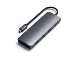 Satechi ST-UCHSEM Replicatore Di Porte E Docking Station Per Laptop Cablato Usb 3.2 Gen 2 (3.1 Gen 2) Type-A Grigio