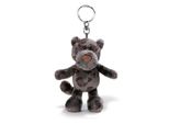Nici 47865 Ciondolo Portachiavi Pantera 10 Cm, Grigio