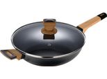 Padella Con Superficie Antiaderente E Coperchio 28 Cm Earth Black BG-34628-BK