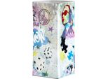 Gilde Tischleuchte, "Street Art"", Graffitimotiv, Porzellan, Mehrfarbig, , L. 12,5 Cm, B. 12,5 Cm, H. 28 Cm 32049"