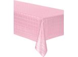 Tovaglia Di Carta In Rotolo Rosa 6 M - Taglia Unica