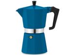 Caffettiera Per Espresso Caffettiera Per Espresso In Alluminio Blu Per 3 Tazze