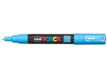 Marcatore A Pigmento Uni-Ball Posca (PC-1MC), Blu Chiaro
