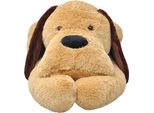 Vidaxl Cane Peluche Peluche Marrone 160 Cm