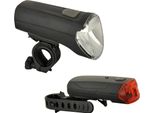 Fischer Bicicletta Set Di Illuminazione A Led 60/30/15 Lux