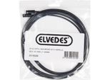 Elvedes 1000 X 2/2,5 Mm Cavo Freno Coperchio Esterno 2 Unità Argento Argento Taglia Unica