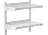 Scaffale A Muro Royal Catering - 2 Ripiani - 30 X 60 Cm