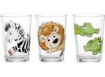 Ritzenhoff & Breker 811377 Flirt By R & B Kinder-Trinkglas "Happy Zoo"", 205 Ml"