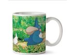 Tazza In Ceramica Studio Ghibli - Totoro Bianco E Blu (300 Ml)