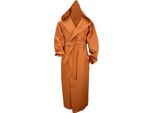 A&R 028.50 | Robezz® Accappatoio In Cialda Con Cappuccio Accappatoio Con Cappuccio - Colore: Terra - Taglia: 4XL