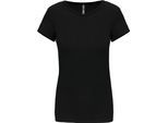 T-Shirt Kariban A Maniche Corte Da Donna Con Scollo Rotondo