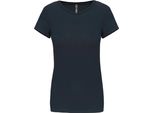 T-Shirt Kariban A Maniche Corte Da Donna Con Scollo Rotondo