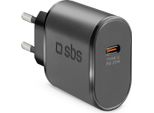 Sbs Tetr1Cpd25 Caricatore Usb-C Da 25W Con Power Delivery - Nero
