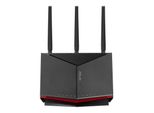 Asus RT-BE86U Router Wireless 10 Gigabit Ethernet Dual-Band (2,4 Ghz / 5 Ghz) Nero
