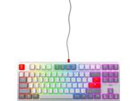 Scheda Oculare Cherry CX-K4V2-RGB-TKL-WH-R-GER, Bianco