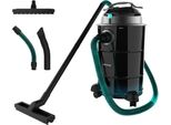Cecotec Aspirapolvere Per Cenere Da 30L Conga Ash 6000 Easy Go Home Xl. Potenza 1500 W, Potenza Di Aspirazione 21Kpa, Tubo Con Rivestimento In Metallo, Ruote E Maniglia Per Il Trasporto, Cavo Da 6M.