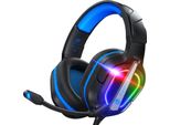 Cuffie Da Gioco (Microfono A Cancellazione Del Rumore Regolabile, Con Cavo, Cuffie Con Cavo E Surround Stereo Con Microfono A Cancellazione Del Rumore)