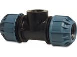 Raccordo A T A 90° In Pp Morsetto 32 Mm X 1" X 32 Mm"